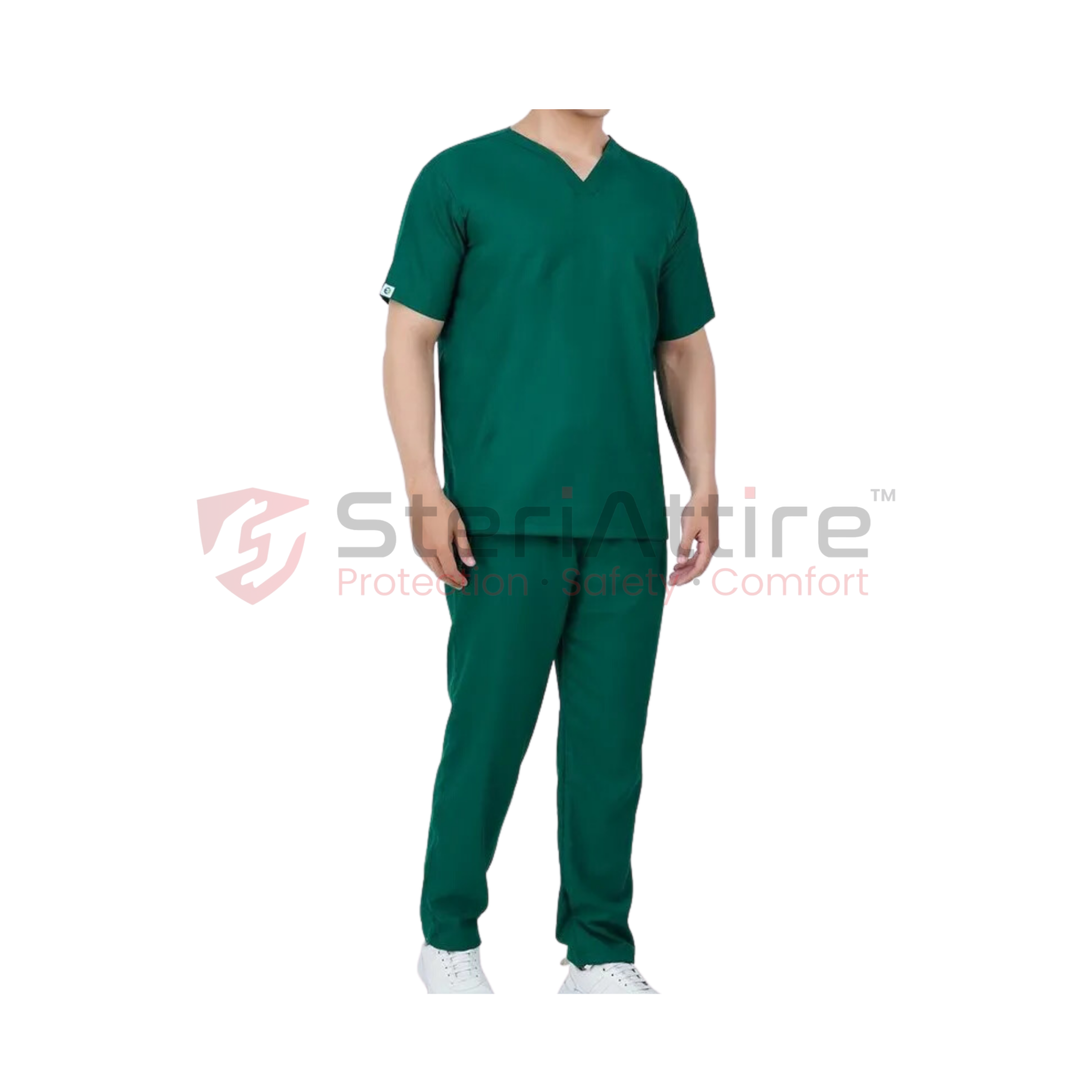 SCRUB SUIT V NECK (MALE)