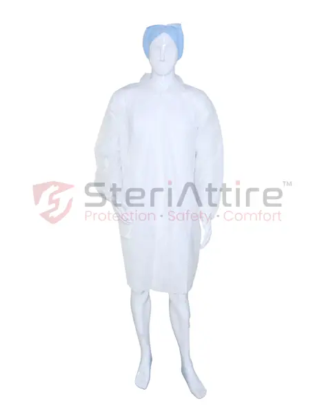 DISPOSABLE VISITOR COAT